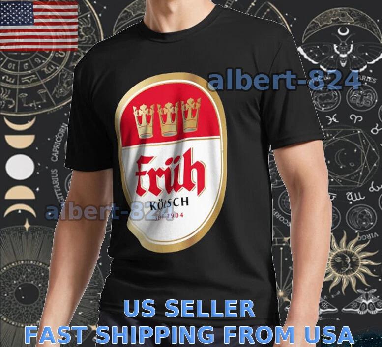 

NEW SHIRT FRÜH KÖLSCH BEER BREWERY LOGO T shirt FUNNY AMERICAN SIZE S TO 5XL M