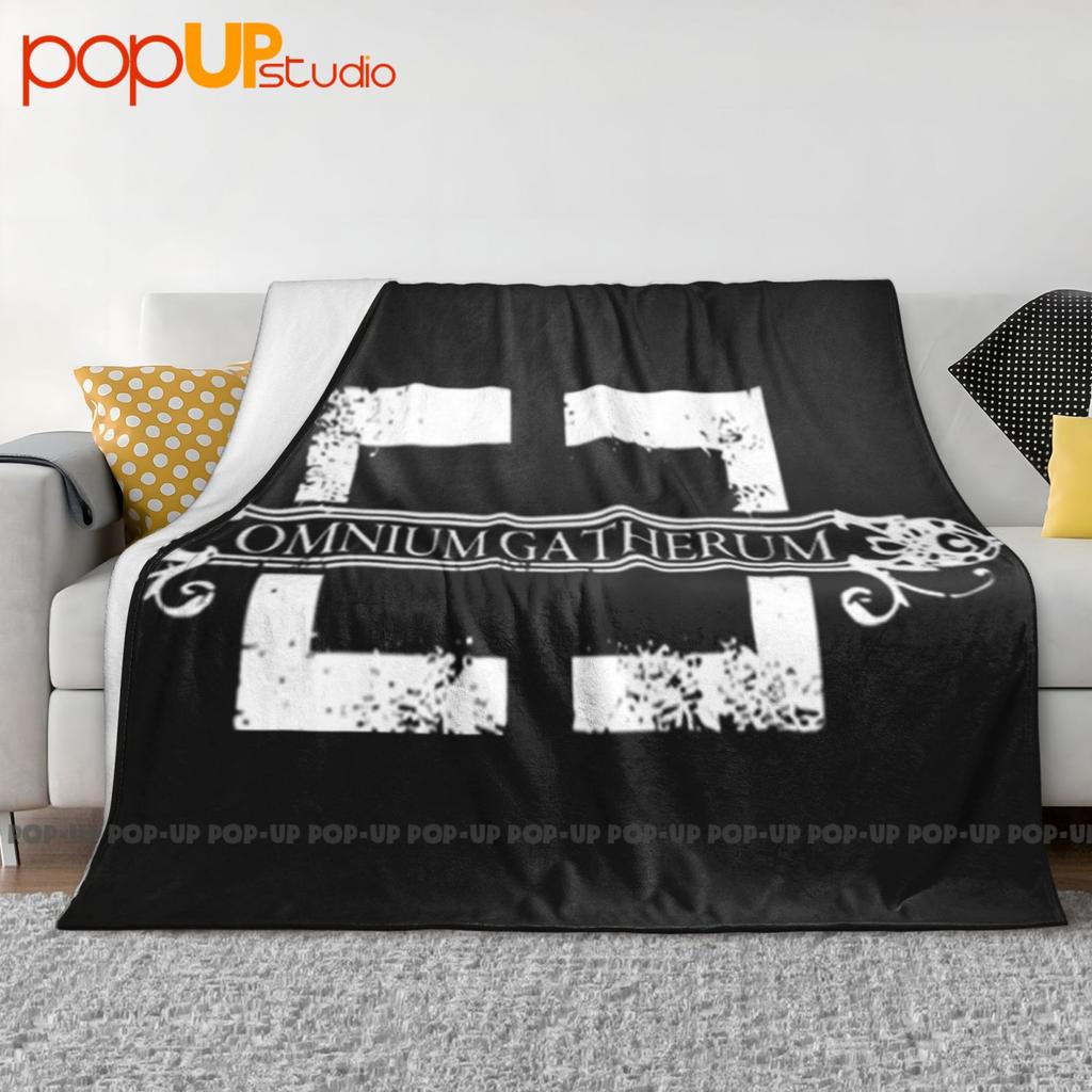 Omnium Gatherum 'Scratched Logo' Ultra-Soft Blanket Quilt Winter Sofa Cover Bed Covers