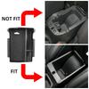 Car Central Console Armrest Storage Box Organizer Tray for Jeep Compass 2025 2025 2025 Stowing Tidying Interior Accessories ABS