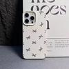 Schwarze Schleifen-Aufdruck Handyhülle Für iPhone 17 16 15 14 Plus 13 12 11 Pro Max 17 Air X XR XS Korea Mädchen Hülle Silikon Weiche Hülle