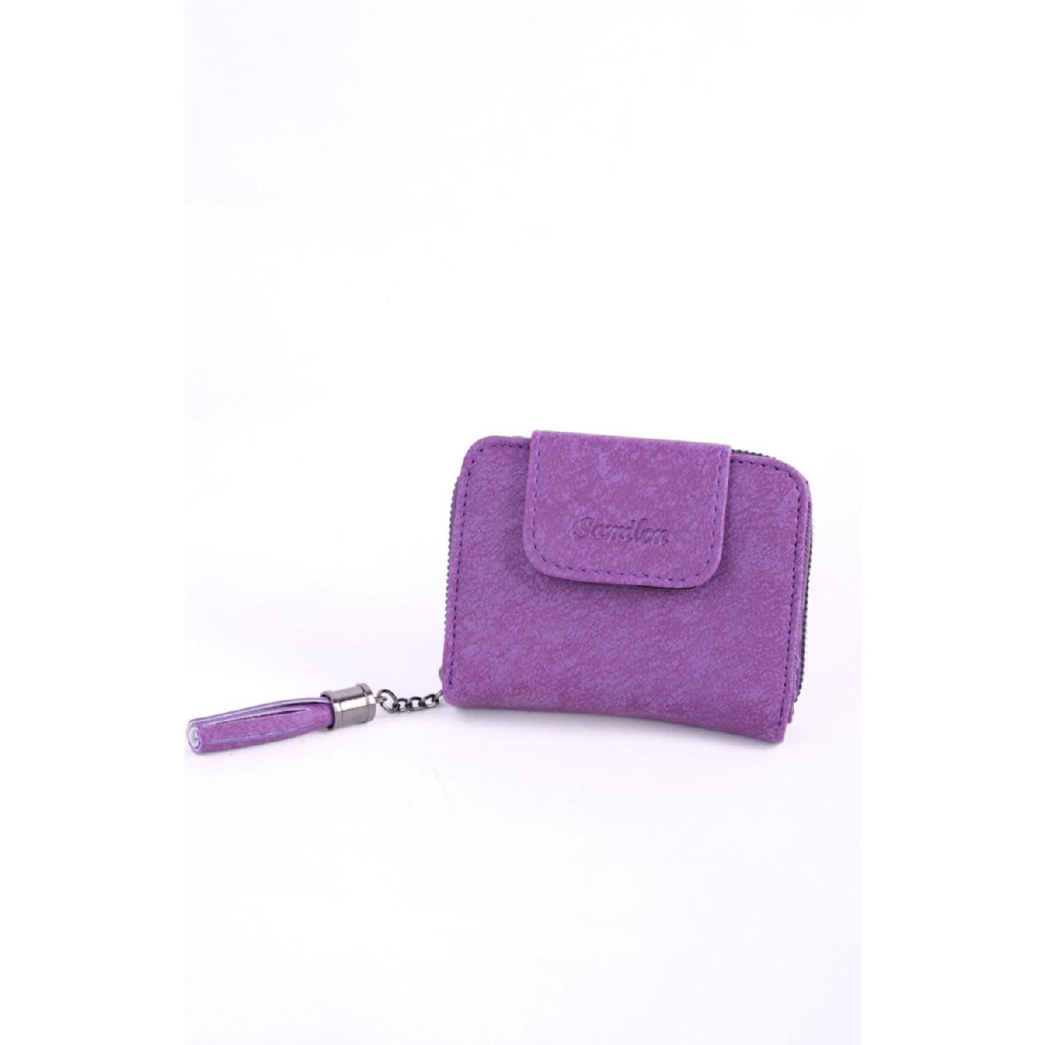 

Пурпурная женщина с многоглазым маленьким кошельком Tek Beden чёрный