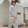 Reebok Sweatshirts Unisex Medium Heather Gray Crew Neck Moderate Regular 23RMF303UGG4