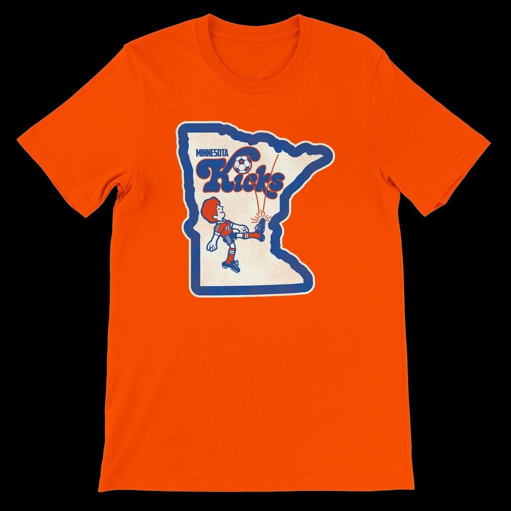 Minnesota Kicks T-Shirt – Vintage Soccer Shirt With Classic Team Logo Tee