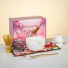 7 Pcs Sakura Matcha Set Japanese Matcha Kit with Cherry Blossom Matcha Bowl Whisk Matcha Tea Ceremony Starter Kit Gift Box