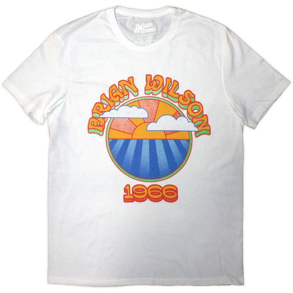 Brian Wilson T-Shirt: Sunrise 1966 (White) OFFICIAL NEW XL