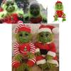 Entzückende 20cm Grinch Puppe Weihnachten Stofftier Plüschtier Perfekt für Weihnachtsdekoration