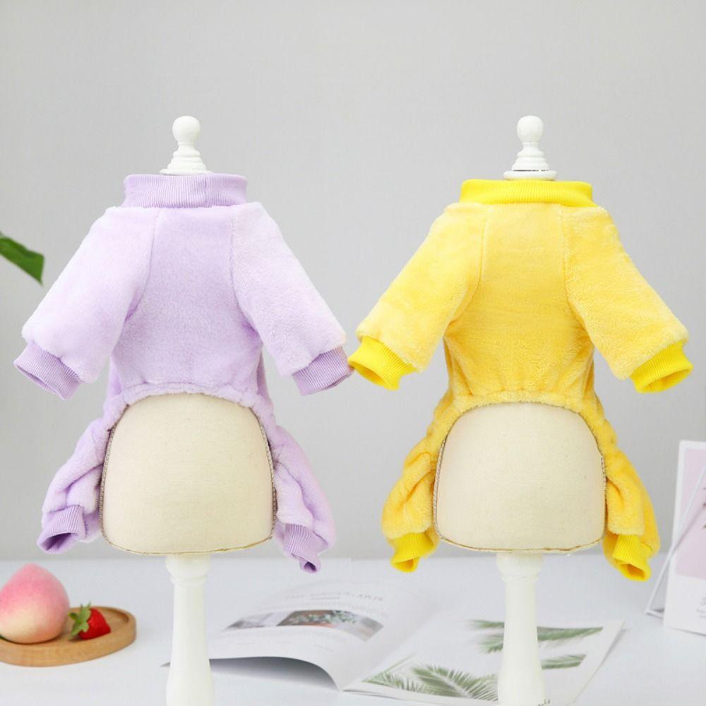 Fruit Printed Dogs Pajamas Soft Puppy Clothing Coat Cute Dog Four-leg Jumpsuit  for Dogs Puppy
