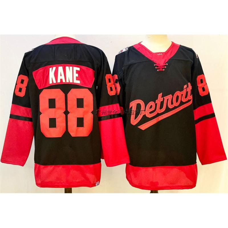 Mens Retro Ice Hockey Jersey Custom Number 71 88 Larkin DeBrincat Datsyuk Cotton Blend Practice Uniform