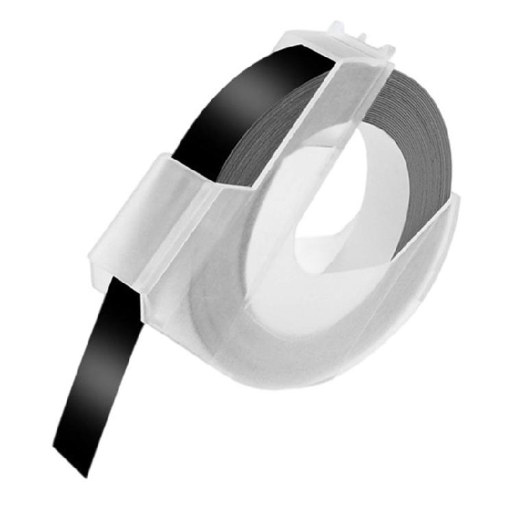 Embossing Label Tape Waterproof Embossing Tape Embossing Labels Easy to Use for Labeling Machine
