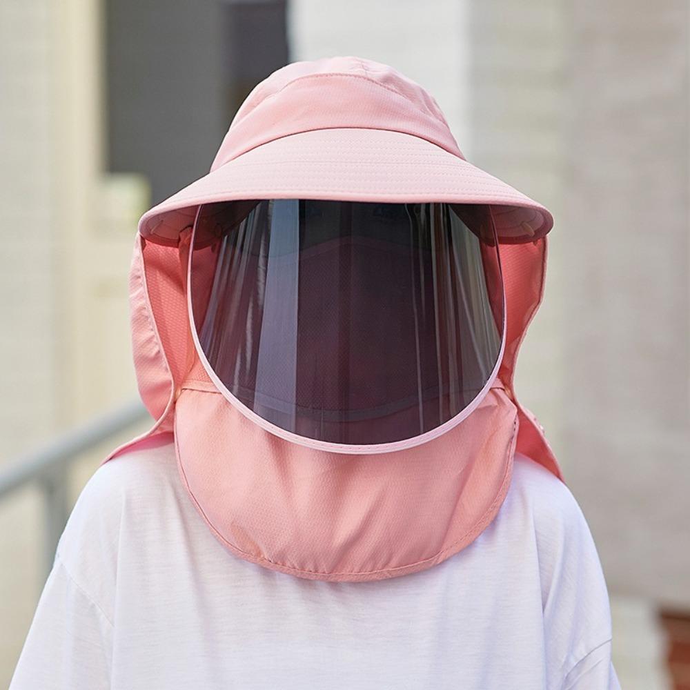 Polyester Sun Protection Hats UV Protection Sunscreen Hat Fashion Fisherman Hat  Summer