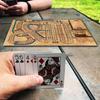 Cribbage Wars Board Game,2025 Wooden Cribbage Board Game Set Traps Cribbage Games Classic Board Game Night Bar Games for Families