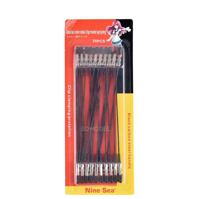5D Model Painting Tools with Drying Clips & Stand