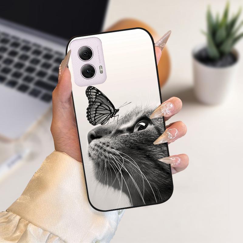 For Moto G Power (2024) Case XT2415V Shockproof Soft Silicone TPU Phone Cover For Motorola Moto GPower 5G 2024 Coque Bumper