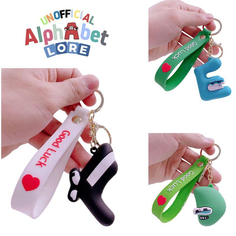 Alphabet Lore Keychain Kids Xmas Gifts Bag Pendant Doll