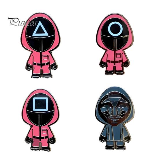 

1/4 шт. Брошь в виде телесериала, мультяшная акриловая прищепка для одежды, гладкая на ощупь, для шляп, шарфов, сумок, украшения, булавка, сувенирная бижутерия Sets