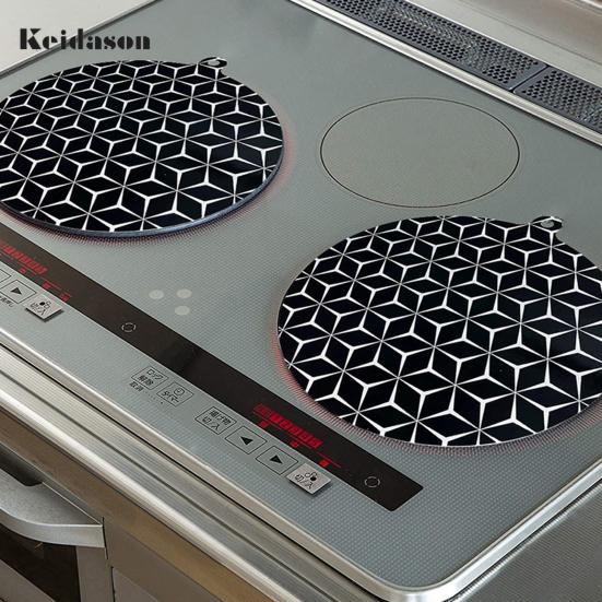 Reliable Waterproof Easy To Clean Stove Top Cover Induction Cooktop Protector Mat Household Supplies