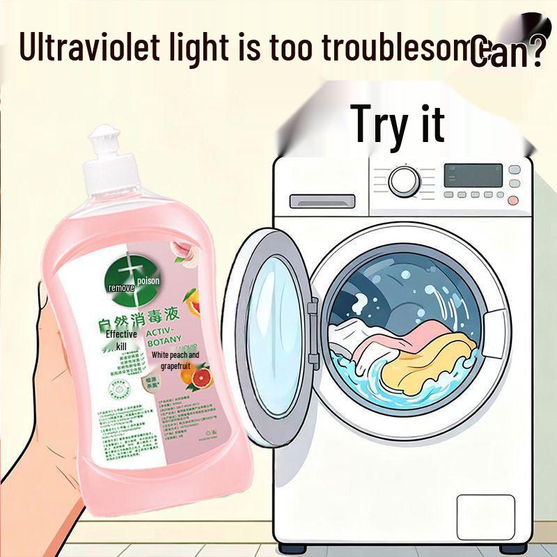 Natural Antibacterial Cleaner for Clothes, Shoes, and Surfaces with Long-lasting Gentle Scent