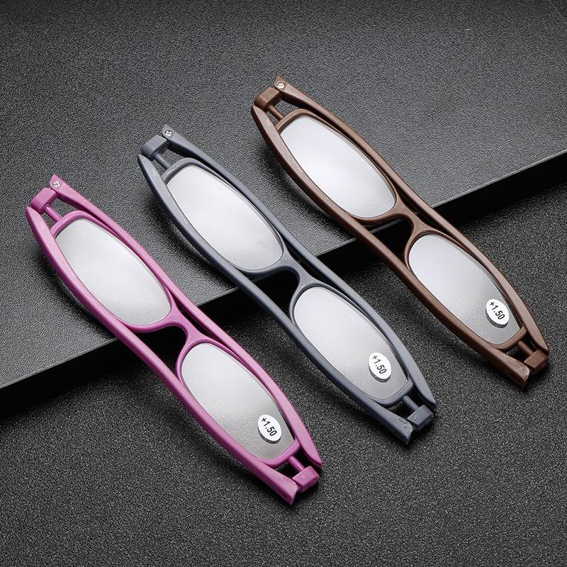 Unisex Reading Glasses Men Women Clear Lens Elastic Computer Eyeglasses For Sight 360 Degree Rotating