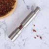 Manual Salt Pepper Grinder Stainless Steel Kitchen Manual Thumb Grinder Sauce Milling Stick for Black Pepper, Sea Salt, Spice