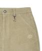 Wacky Willy Women'S Corduroy Carpenter Midi Skirt Light Khaki