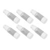 6Pcs Cosmetic Bottles Plastic Press Type Vacuum Transparent Refillable Container 30ml