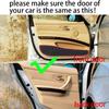 Protective Mat Side Edge Cover Door Inside Guard Car Door Anti Kick Pad Sticker for BMW 3 Series E90 4D 2009-12 318i