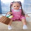 Cloth Body Simulation High Color Hair Transplant Rebirth Doll Cute Doll Toy Holiday Gift