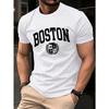Cotton Printed Men's Fashion Loose Top Casual T-Shirts Men’s