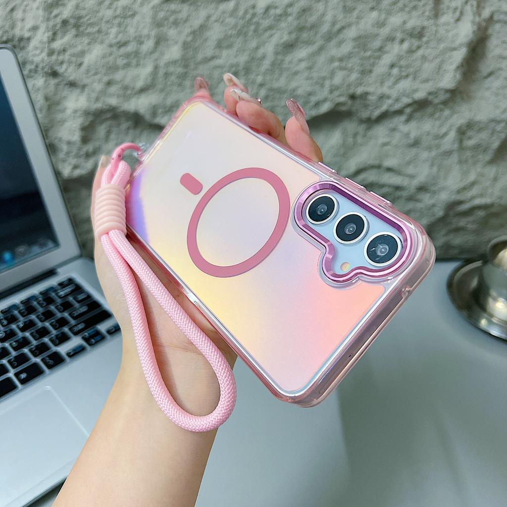 Chameleon Magnetic Suction Suitable for Samsung A56 Mobile Phone Case Colorful A55 A06 Full Cover Super Anti Fall