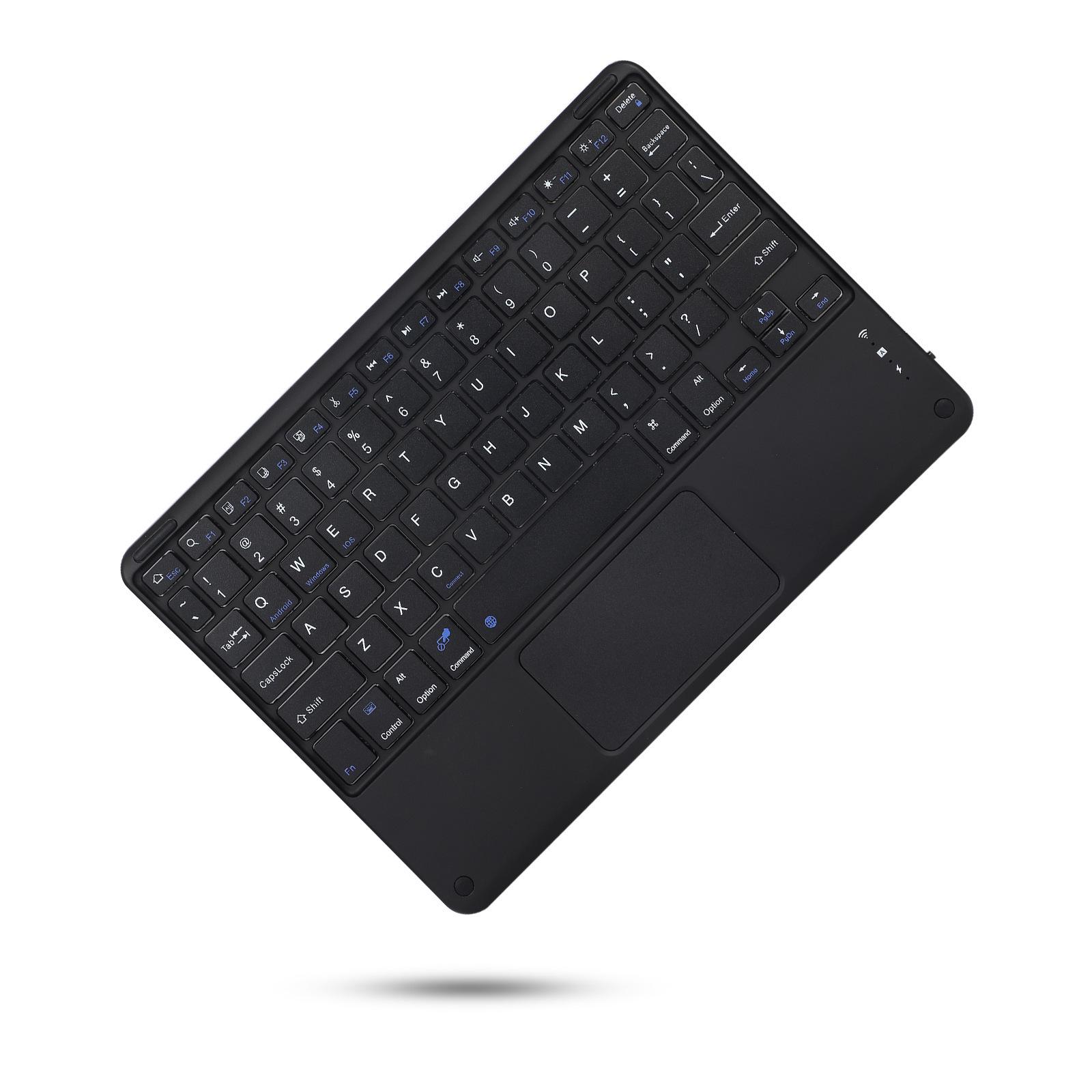 

10.2-inch Multi-color Retro Bluetooth Keyboard for Apple, Android, and Microsoft Systems English Only