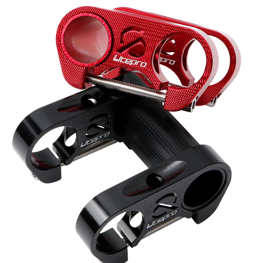 S95 Bicycle Double Stem Riser 412 Hollow Handlebar Stem For Folding Sp8 Handlebar Stem