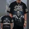 New Personalized Cartoon Rabbit T-shirt for Men with Street Style Short Sleeves and Quick Drying Fabric Comfortable