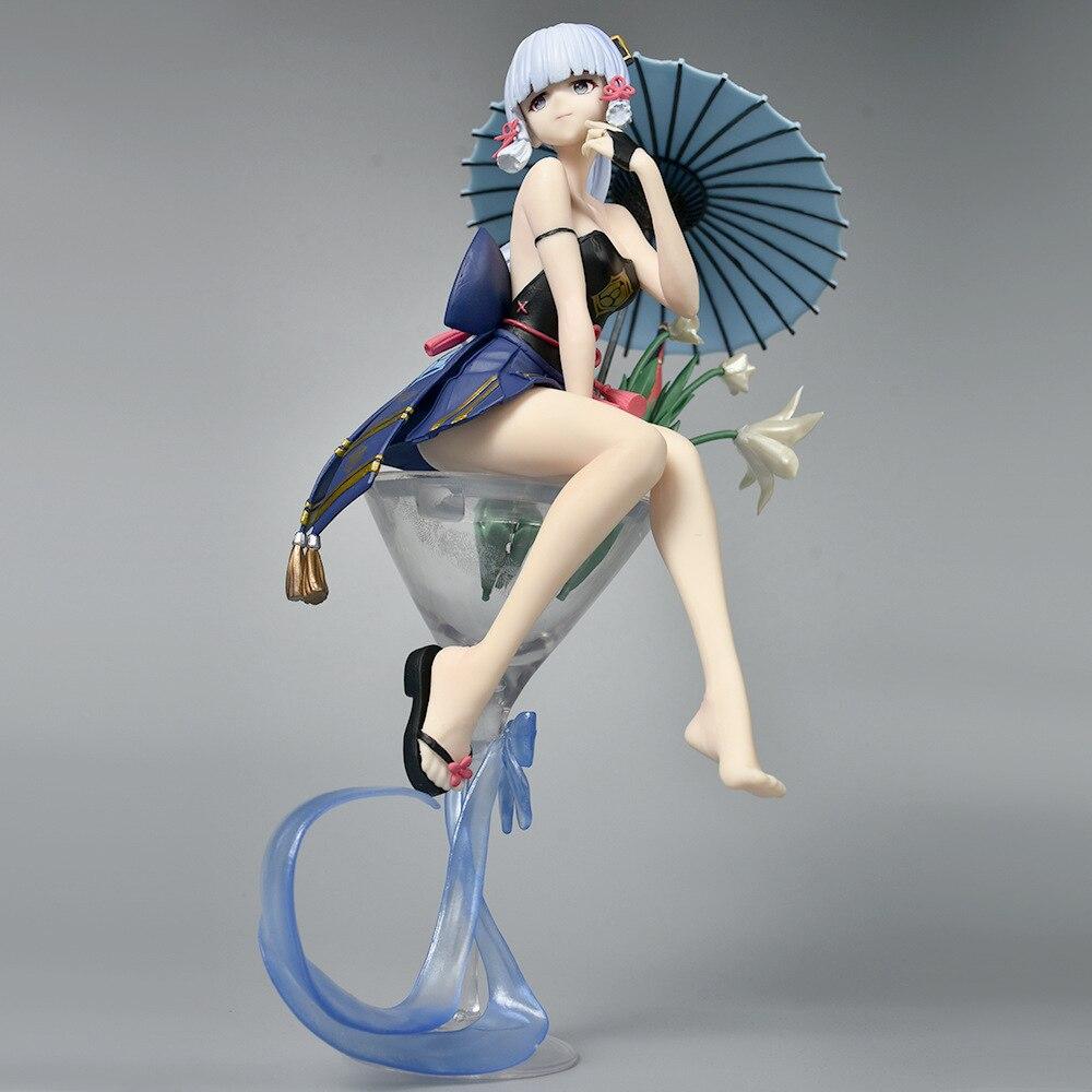 Anime Figure Genshin Impact Paimon /Klee /Qiqi Action Figure Zhongli Figurine Adult Doll Toys