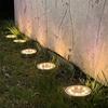 8 LED Buried Garden Light IP68 Waterproof LED Ground Lamp Path Lawn Lamp  Pathway Lighting