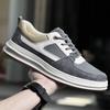 Classic Men's Chunky Comfortable and Breathable Sneakers New Men's Top Layer Pig Eight Ge Board Shoes Casual Shoes Sports Shoes