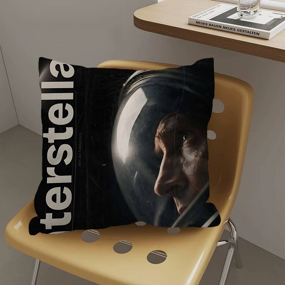 Hot Movie Interstellar Personalized Pillow Cover Kids Bedroom Wild Party Decor Pillowcase Kid Birthday Shower Gift