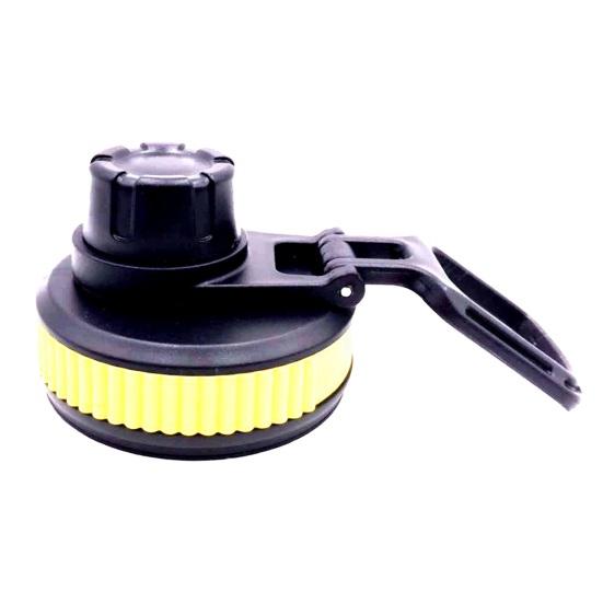 Flask Lid with Flexible Handle Food Grade Spill-proof Wide Mouth Insulated Water Bottle Lid Cover Replacement Parts