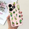 For Tecno Spark Go 2024 Case BG6 New Fashion Candy Painted Cover Soft TPU Phone Case For Tecno Spark Go 2024 Fundas 6.6'' Bumper