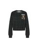 MOSCHINO Teddy Pattern Cotton Sweatshirt