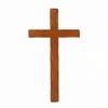 Wooden Wall Cross Textured Ornament Solid for Church