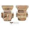 Men’s Outdoor Tactical Motorcycle Messenger & Cycling Leg Bag, Waterproof Waist Bag for Mobile Phone & Running Sports.