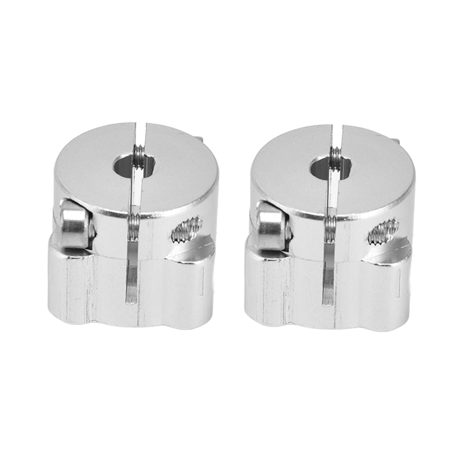 

2 шт. Зажим с D-образным отверстием из алюминиевого сплава, высоконагруженный зажимной хомут для соединения вала, колонны, 14 дюймов по центру