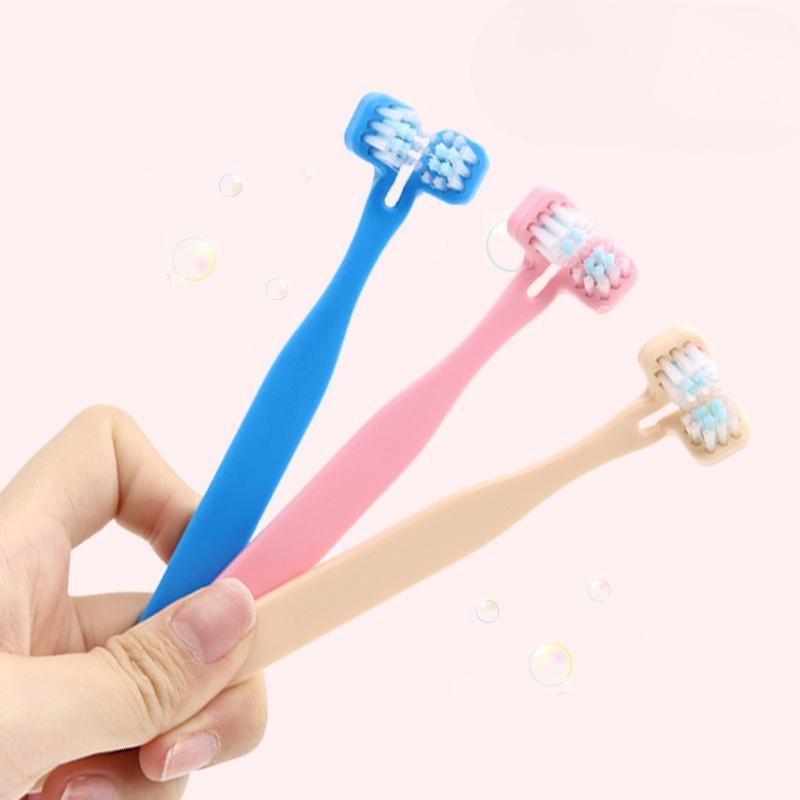 Dog Toothbrush, Cat Toothbrush, Pet Oral Cleaning, Double-head Toothbrush, Double-brush Head Toothbrush