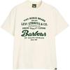 Levis X Barbour Collaboration FW25 Graphic Print Crew Neck Short Sleeve T-Shirt Men Tops 008GR-0005