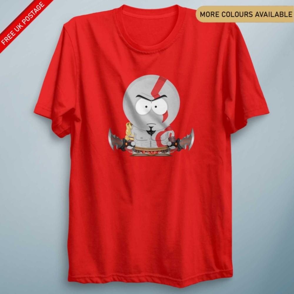 God War Park South Inspired TShirt Gift Unisex TShirt Gaming Kids Adults Tee