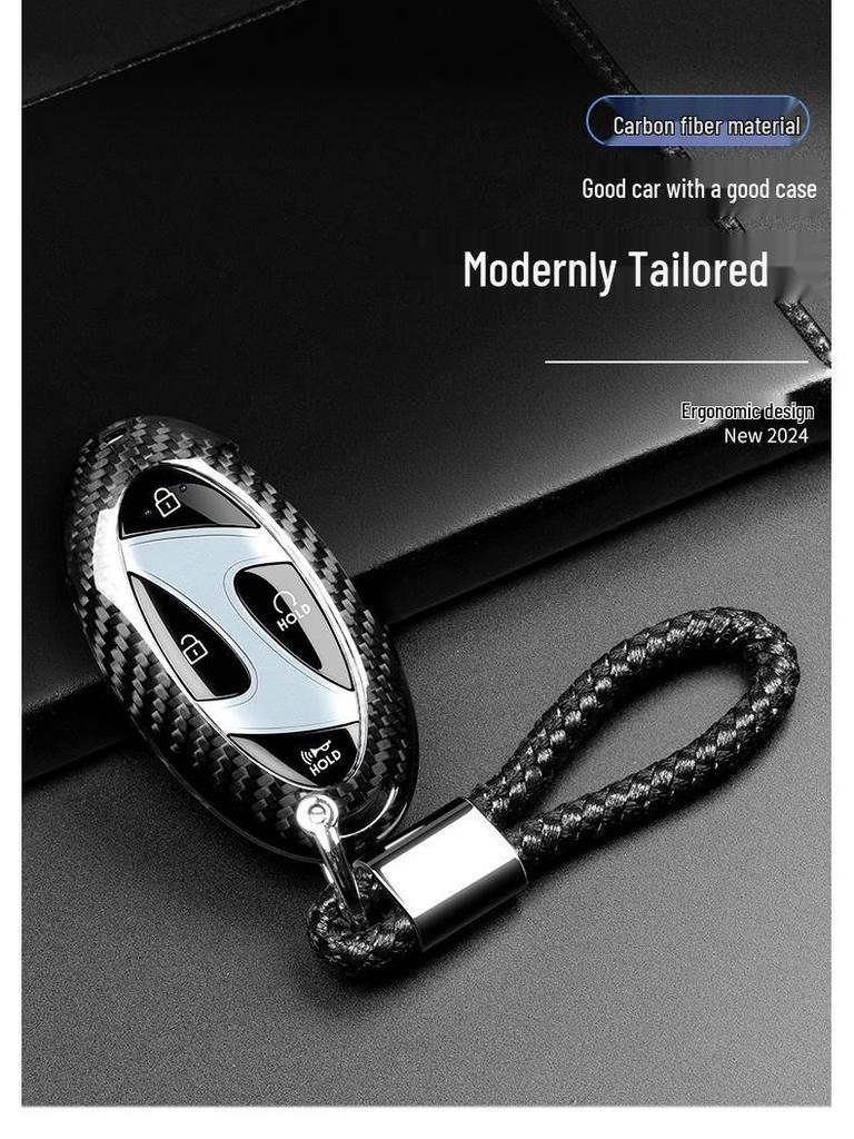T-Carbon Kryt klíče z uhlíkových vláken pro Hyundai Elantra, Sonata, Tucson