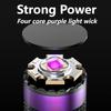 Powerful UV Flashlight 365nm Black Mirror Purple Torch Blacklight USB Rechargeable Ultraviolet Lantern for Pet Urine Detection