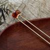 Metal Round Ball Hair Sticks For Women Girl Simple Gold Color Smooth Bead Hair Clips Hair Stick Hair Accessories Jewelry