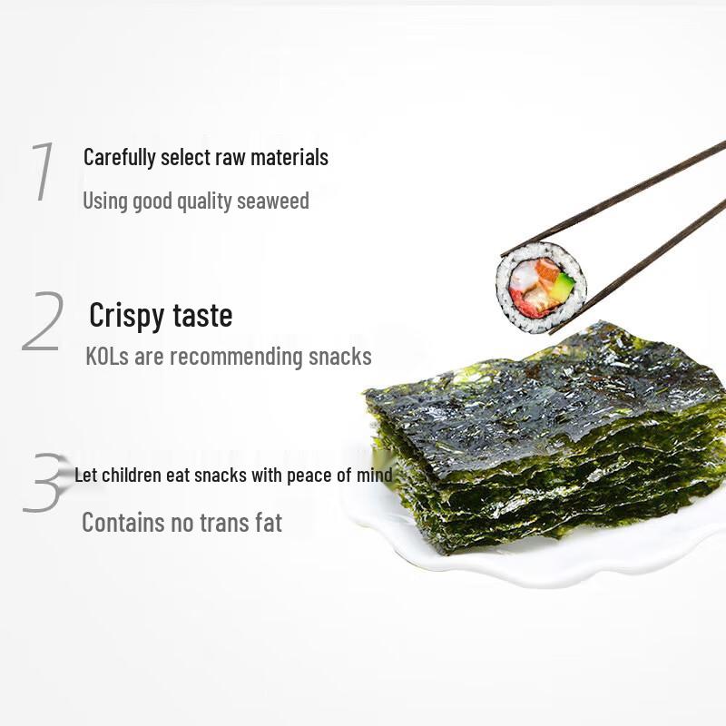 Zek Korean Roasted Seaweed Snacks