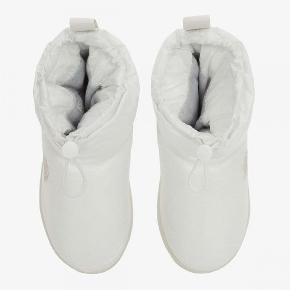 [north Face Official] Ns87r68b Camp Booties Short White Sand